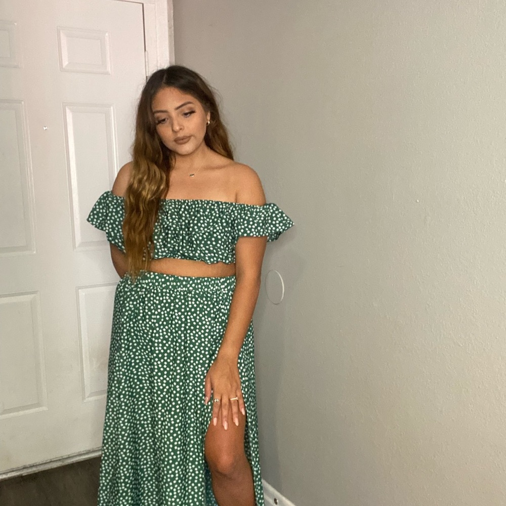Plus size two piece